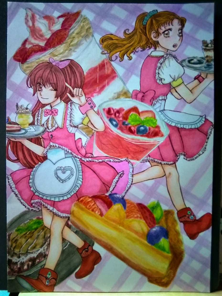 アナログイラストお描きします アナログ特有の手描き感をぜひいかがでしょうか。 イメージ3