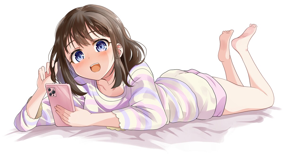 イラスト制作★明るく可愛い女の子イラスト描きます ／動画サムネ、SNSヘッダー、TRPG立ち絵、観賞用などに！ イメージ5