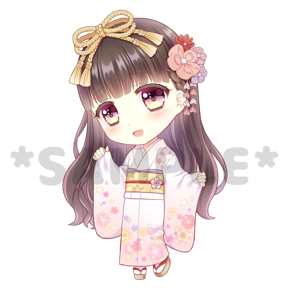 企業実績あり！デフォルメ全身イラストお描きします グッズやアイコンなど、ちびキャラの全身イラストが欲しい方に！ イメージ8