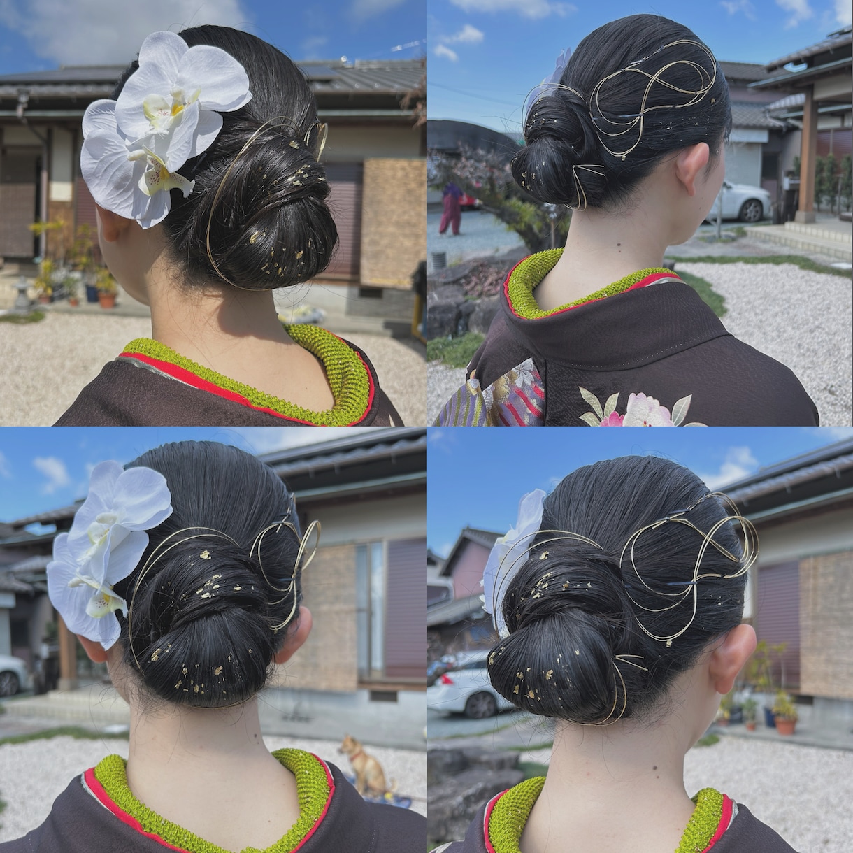 オシャレなヘアメイクします 結婚式などお呼ばれヘアセットメイクいたします！ イメージ4