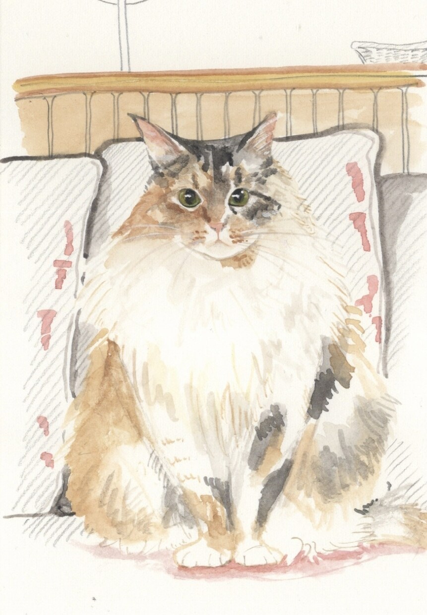 どうぶつのイラスト似顔絵を描いています 優しい雰囲気に仕上げます！記念に贈り物などにいかがですか イメージ9