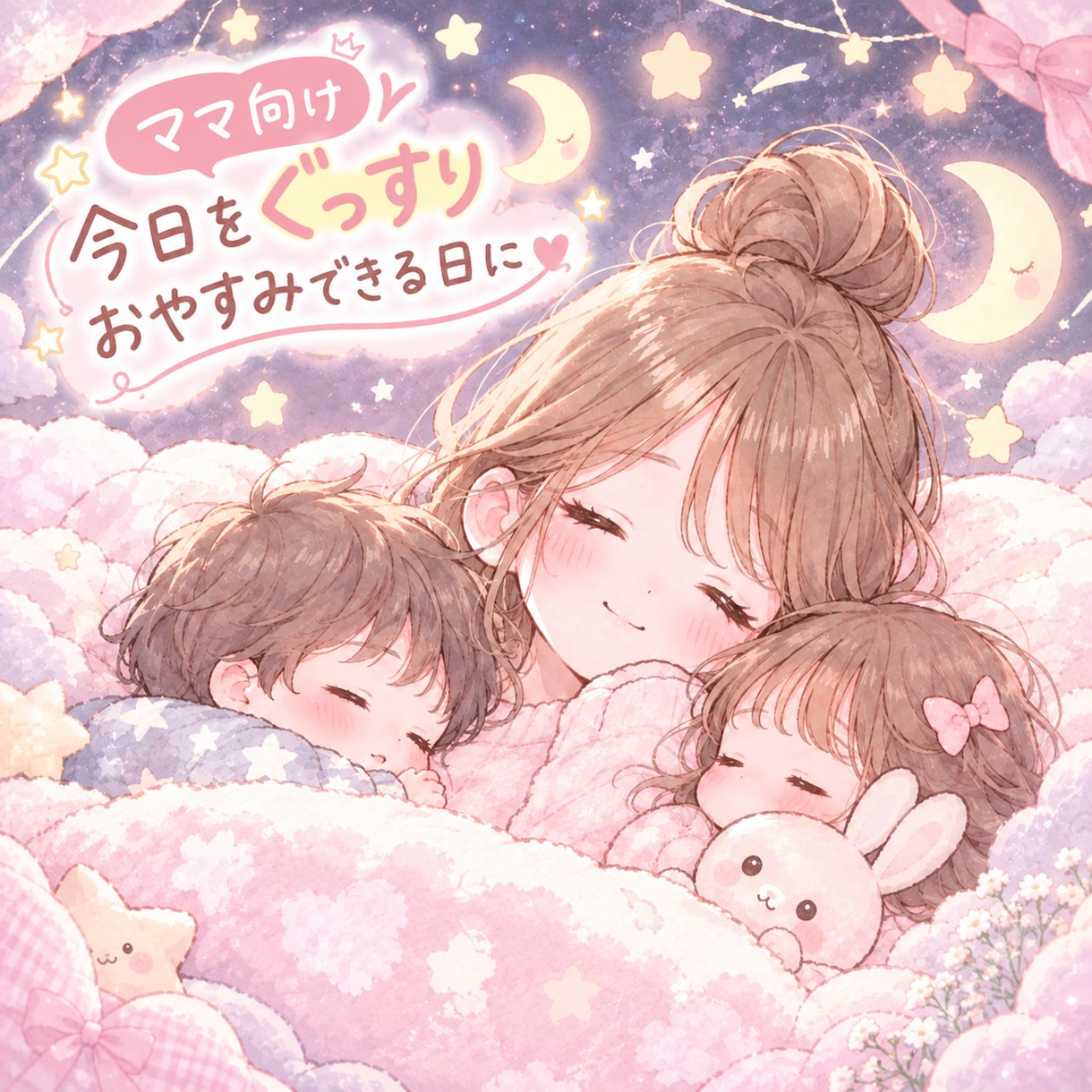 ママ向け♪日々のストレス、ただのお話…全部聞きます 誰もが今日をゆっくり「おやすみ」できる会話を目指します♪ イメージ1