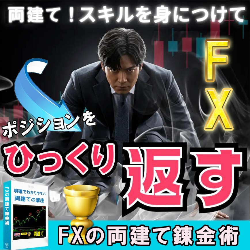 FXの両建て錬金術手法を教えます 両建てトレードが最強かもしれない件 イメージ1