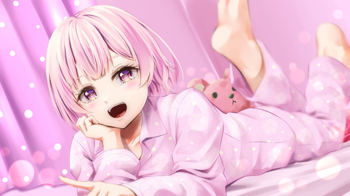 動画活動で使えるイラストを描きます アイコン、サムネイル、立ち絵等 イメージ9