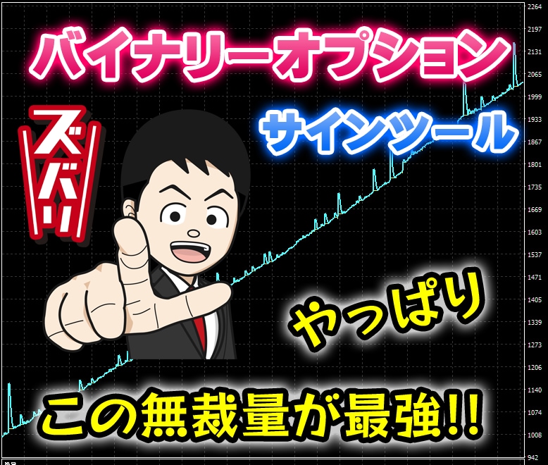 無裁量バイナリーオプションサインツール提供します プロが教える