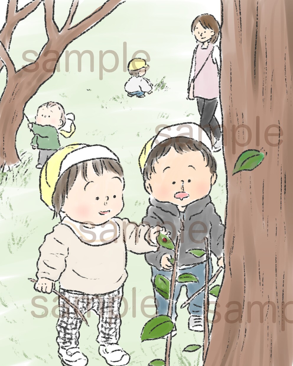 現役保育士が保育福祉系の手描き風イラスト描きます 商用利用OK！YouTubeやSNSにも イメージ5