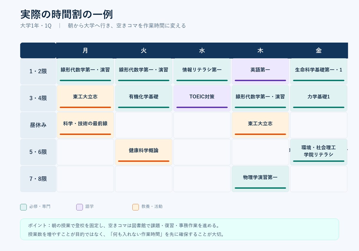 東工大首席が大学の勉強戦略を設計します 勉強・履修・活動を両立する具体策を一緒に作ります イメージ4