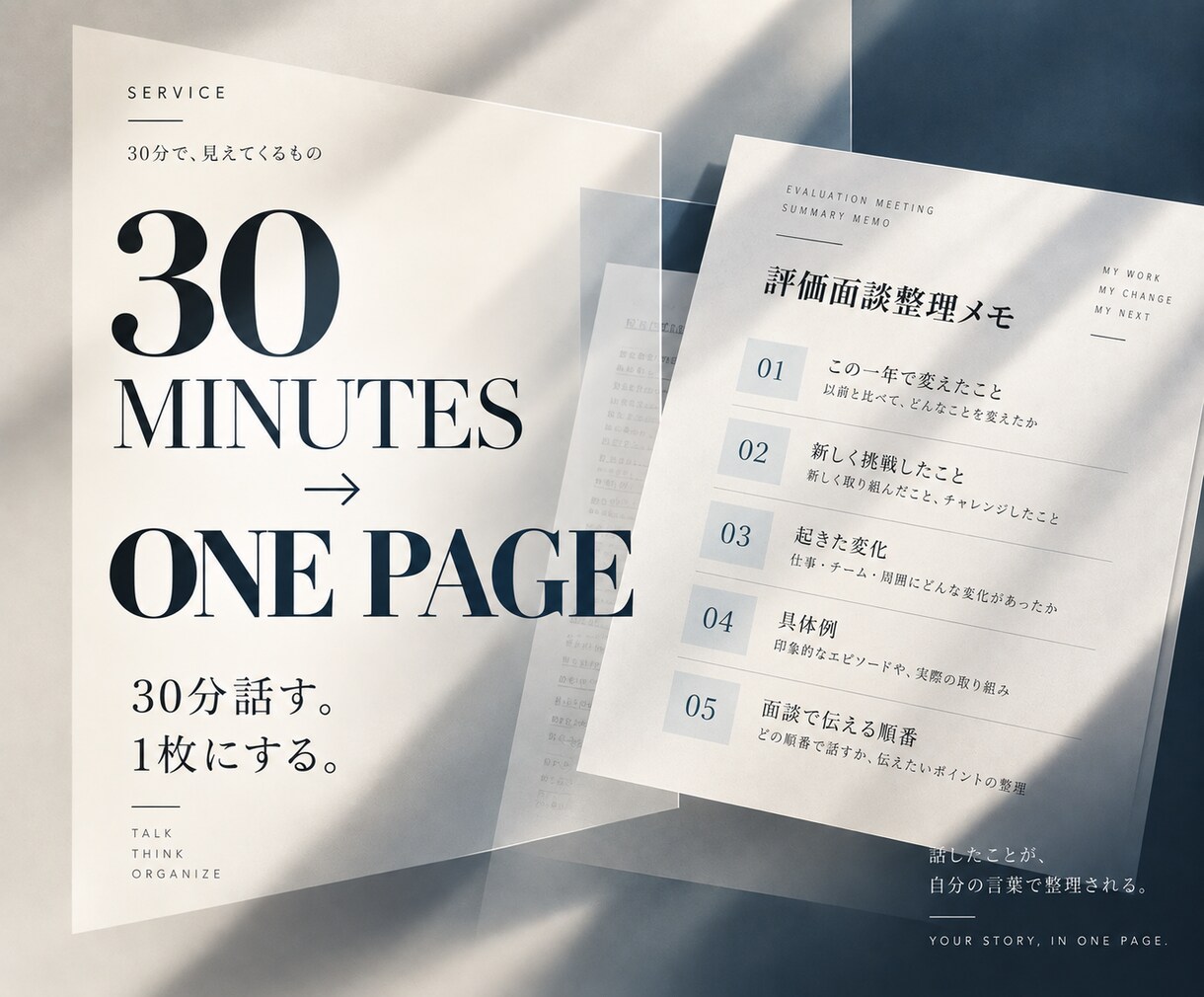 自己評価が苦手な方の、評価面談前の作戦練ります あなたの仕事を「評価する側の視点」から一緒に見直します イメージ5