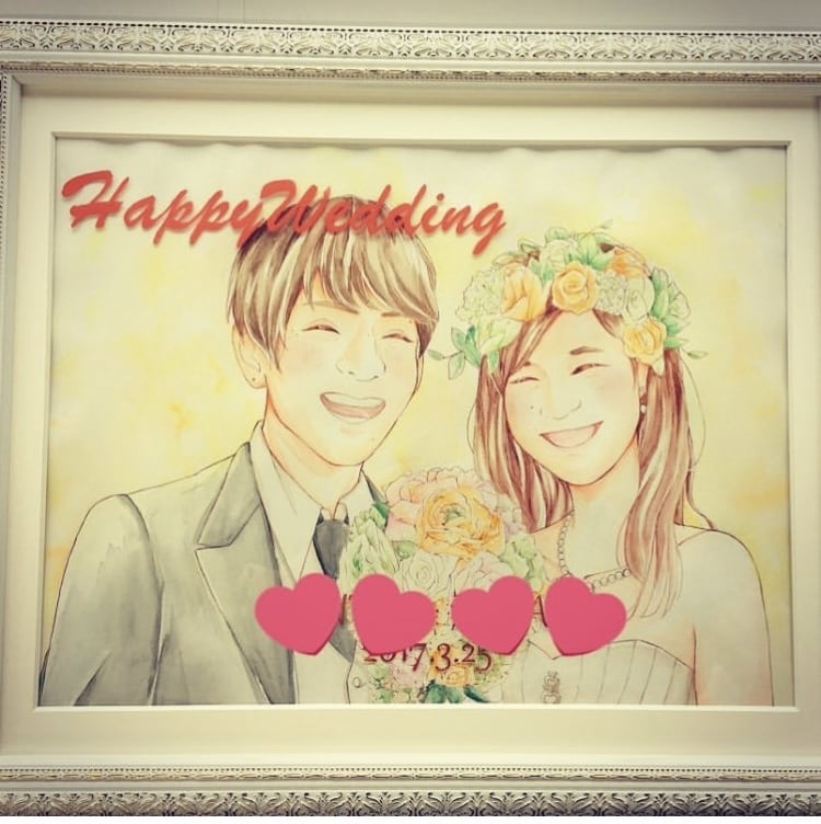 少女漫画風ウェルカムボード制作します 一生に一回の大切な結婚式のお手伝いさせて下さい！ イメージ2