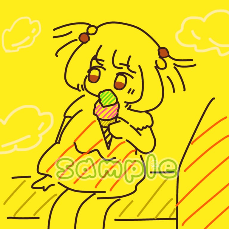 ポップ！？ゆるかわ！？アイコン描きます ちょっと変わったアイコンにしてみませんか？ イメージ3