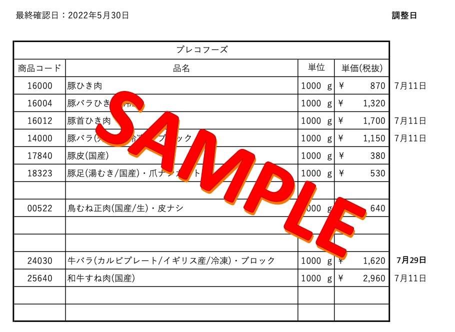 Word&Excelなどの書類作成を承ります 手書き文書のデータ作成、フォーマットの作成が必要な方へ イメージ9
