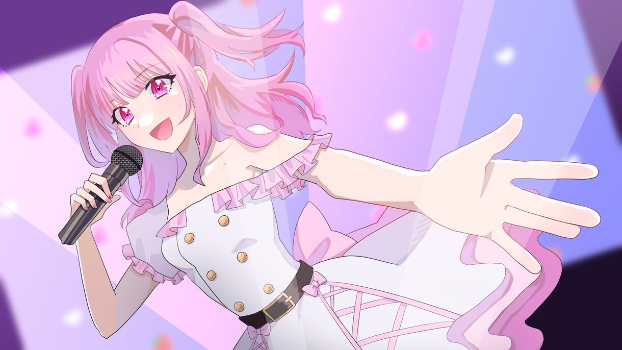 10名限定価格！一枚絵お描きします 最短2日で納品可能です（背景込み）！ イメージ1