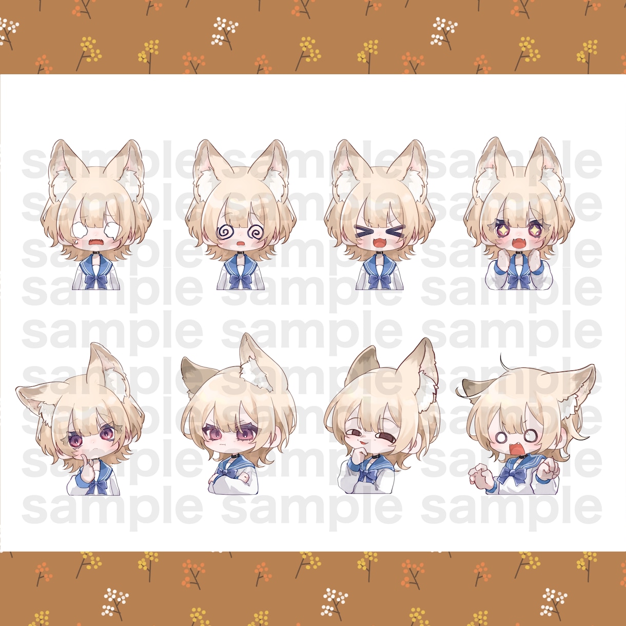 SDイラスト・ミニキャラ描きます SNS,グッズ利用など！商用利用可能⭕️ イメージ9