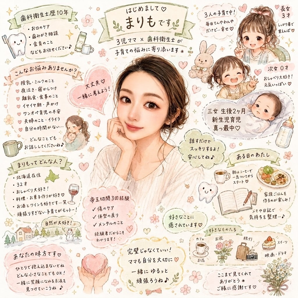 妊娠〜子育てのお悩み何でも聞きます 頑張るママ・パパが明日も笑顔で過ごせますように… イメージ2