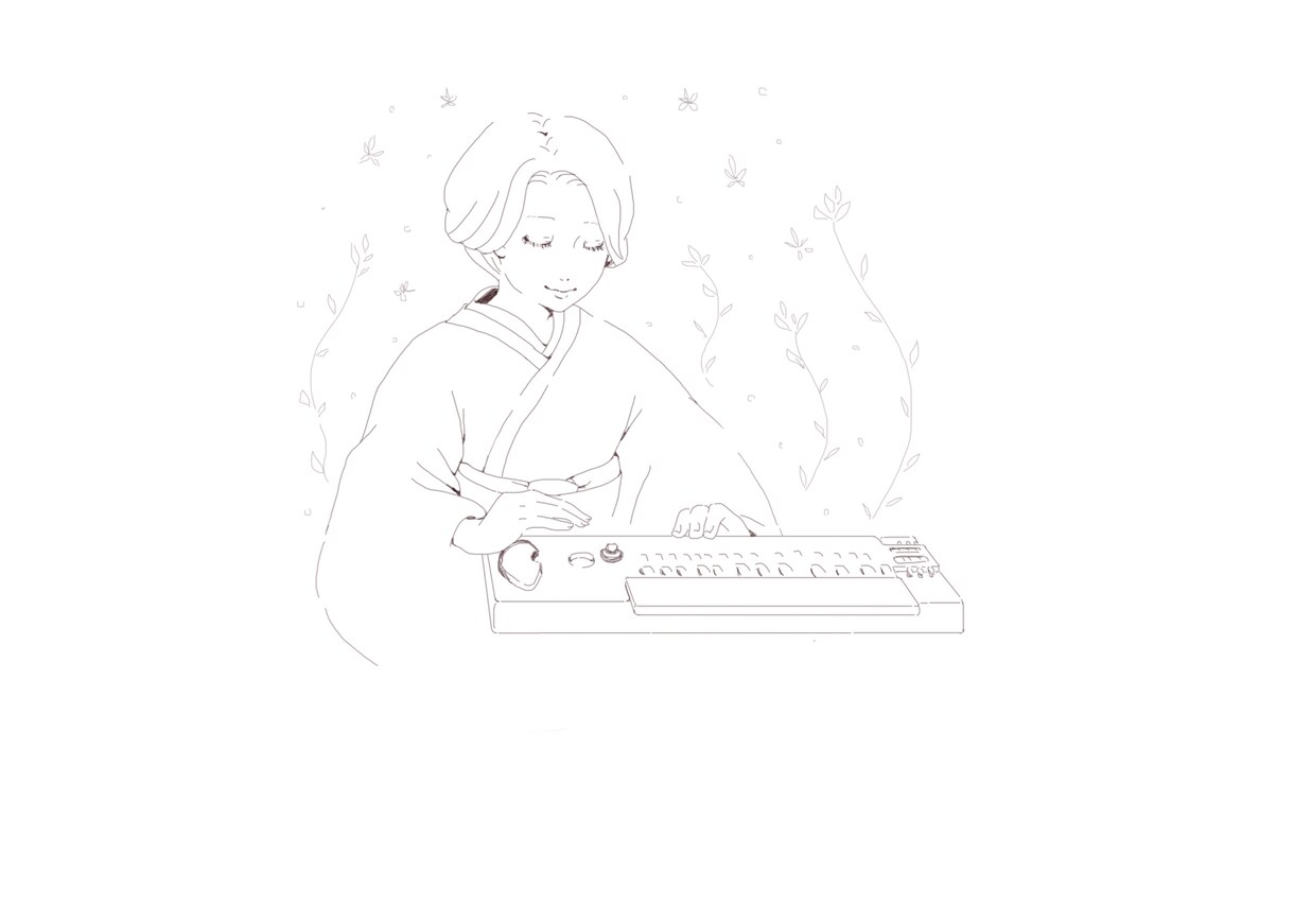 繊細で柔らかな線画作成します おしゃれな線画で名刺などをしたい方へ イメージ1