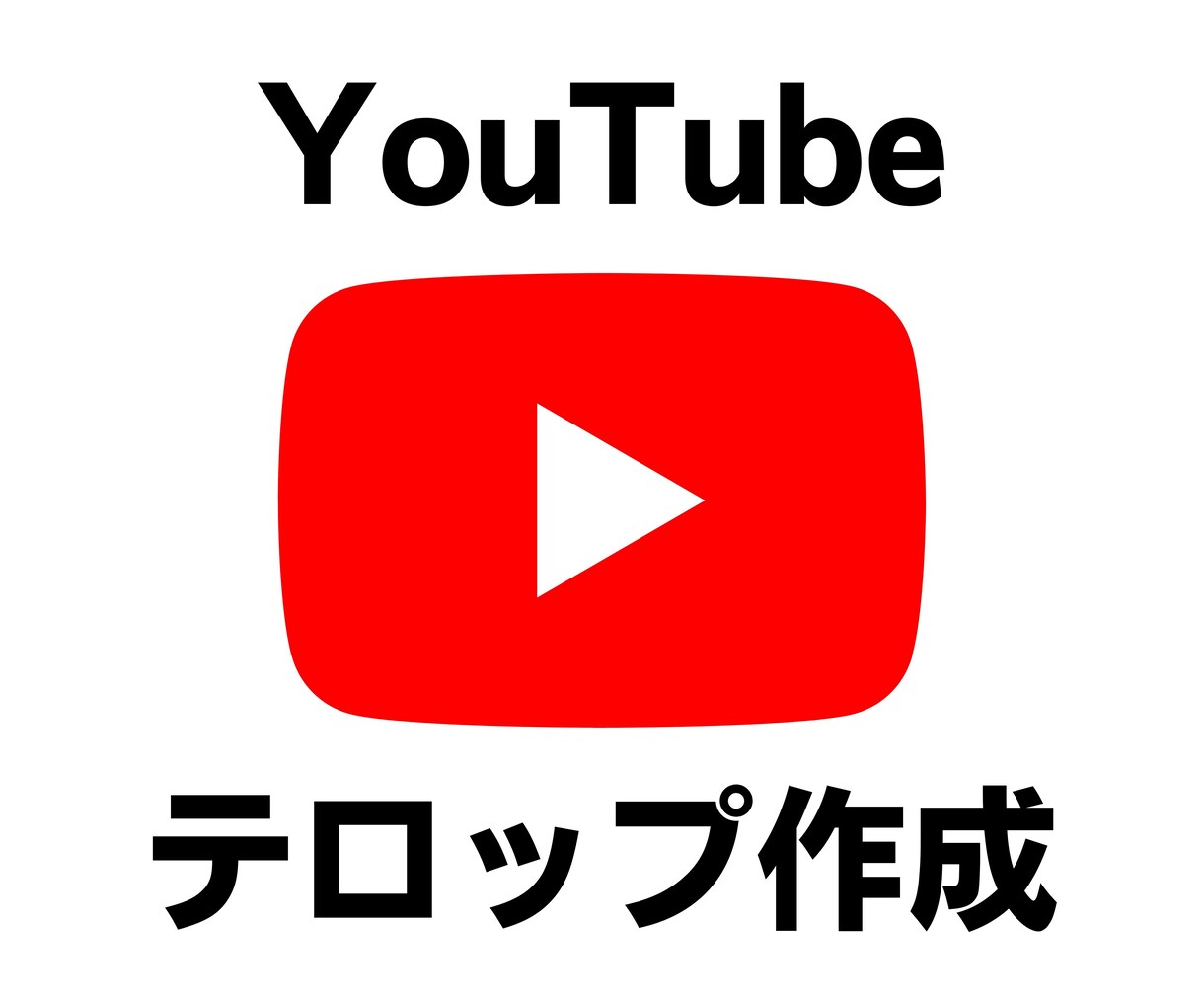 YouTubeのテロップ作成いたします 手間のかかる編集作業のお手伝いいたします イメージ1