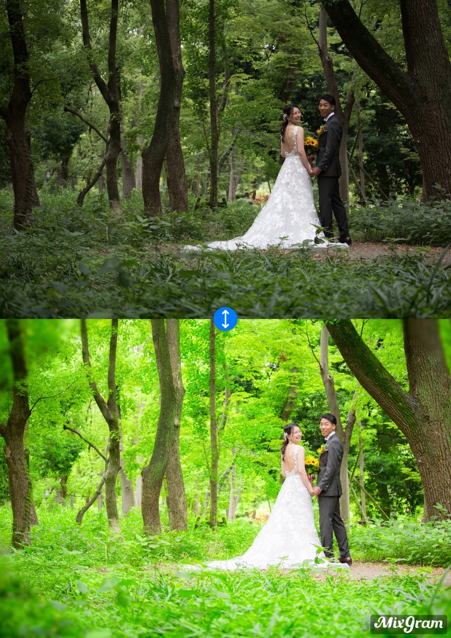 写真加工・レタッチ　素材はそのまま美しく仕上げます SNS、婚活アプリ、プロフィール写真などにもお使いください♪ イメージ2