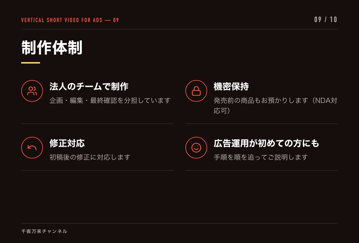 SNS広告用の縦型ショート動画を企画制作します インスタ・TikTok・YouTube広告用の縦型ショート イメージ9