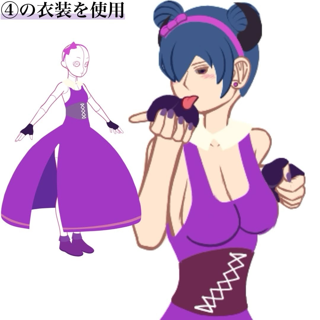 衣装×サキュバス×かわいいを描きます 個人的に楽しむキャラクターを届けます！ イメージ5