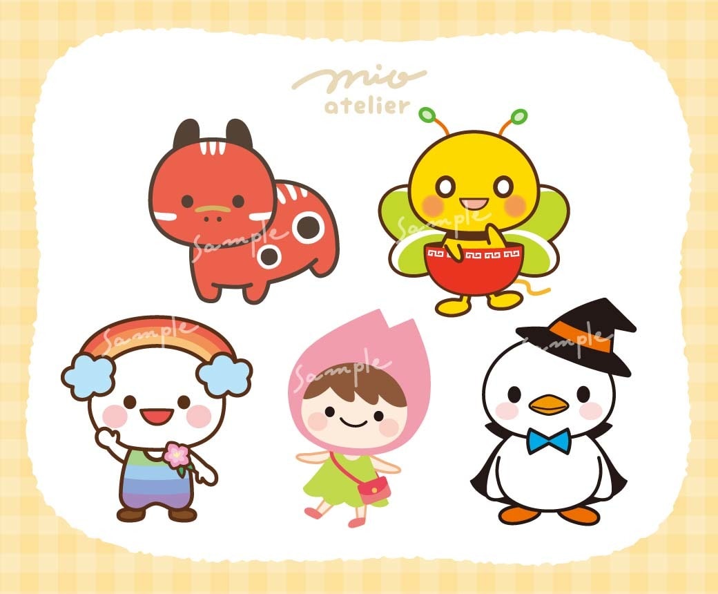 ゆるくて可愛い！親しみ感UP！動物アイコン描きます SNS,ブログをあなただけのオリジナルで♪ イメージ4