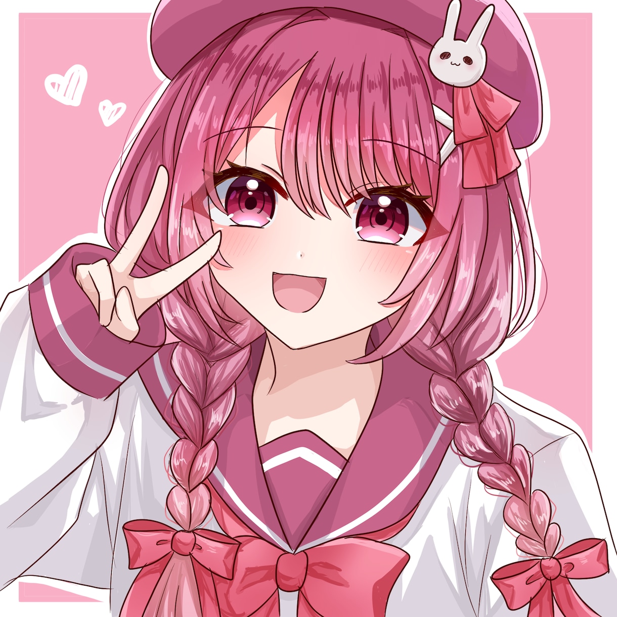 かわいいSNSアイコン描きます あなただけの可愛いアイコンをお届けします！ イメージ2