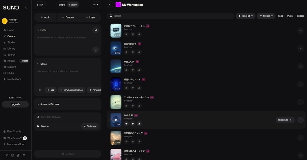 曲名だけでOK！あなたの楽曲を作成します あなたの曲名を形に！世界に一つだけのオリジナル曲を作成！！ イメージ1