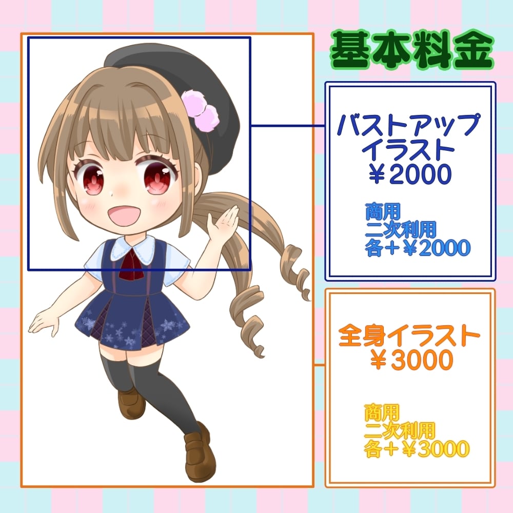 ちびキャライラストお描きします あなただけの可愛い癒されちびキャラ制作します！ イメージ2