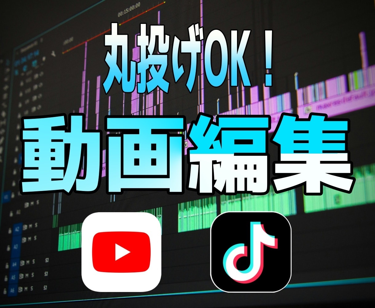 YouTube、SNSの動画を編集します 高品質、迅速対応、だから安心！ イメージ1