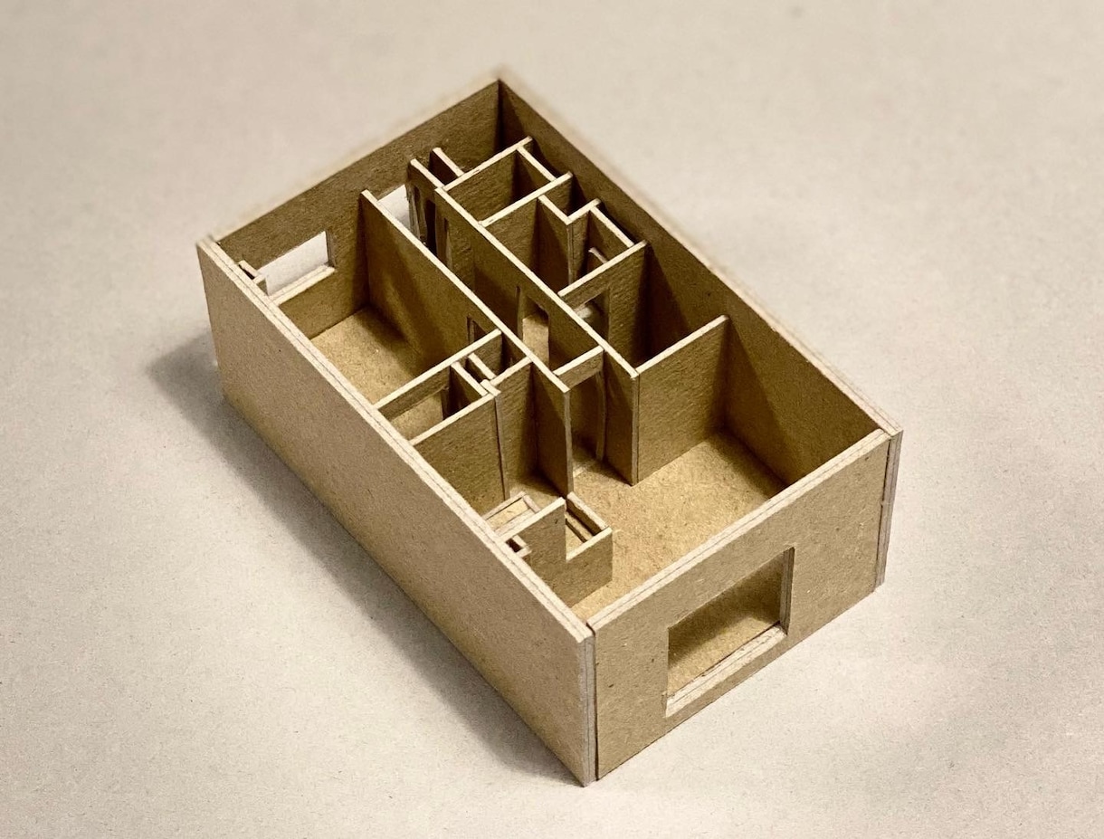 新築祝いや記念の建築模型を作成します 住まいの歴史を残しませんか？間取り図から製作可能です イメージ8