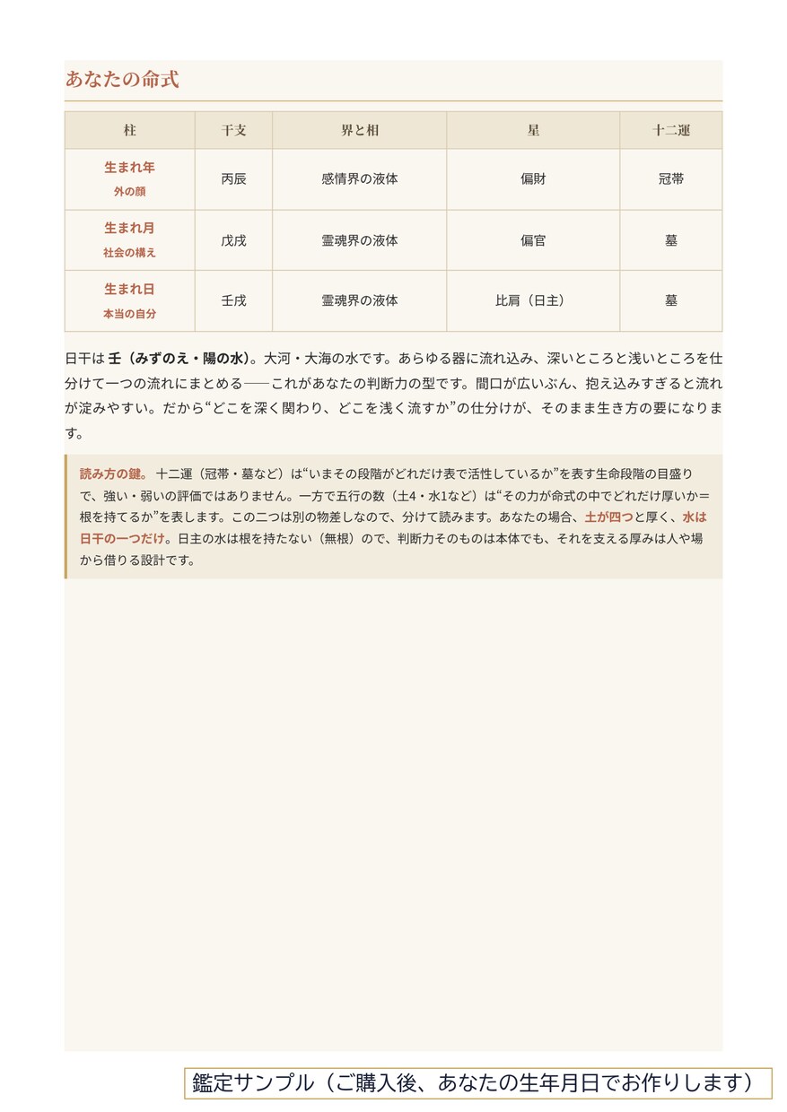 四柱推命と九星気学で魂の設計を読み解きます 「本当の科学は宇宙で学んだ」と語る師の暦｜40ページ超 イメージ3
