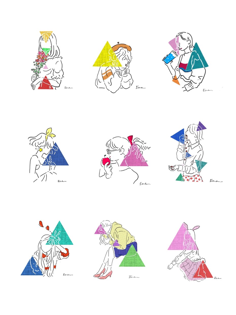 ゆるっとかわいい似顔絵描きます SNSにも名刺にも！お気軽にどうぞ^ ^ イメージ6