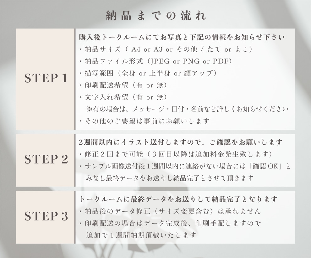 贈り物に｜あたたかい水彩風の家族似顔絵お描きします 10月末までA4印刷無料！大人数OK・贈り物にも◎ イメージ5
