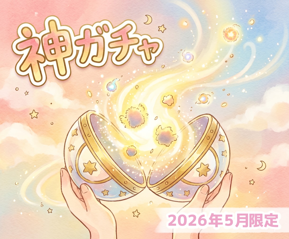 プレミアムな神ガチャを提供します 【5月限定】今だけの神ガチャ、是非体験してみてください イメージ1