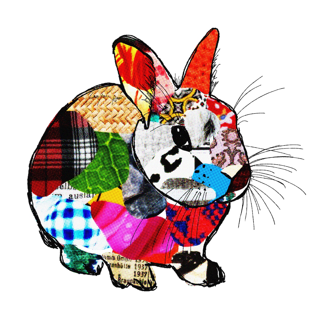 ペット似顔絵/コラージュします 携帯の写真を思い出の写真と共にコラージュします。 イメージ2