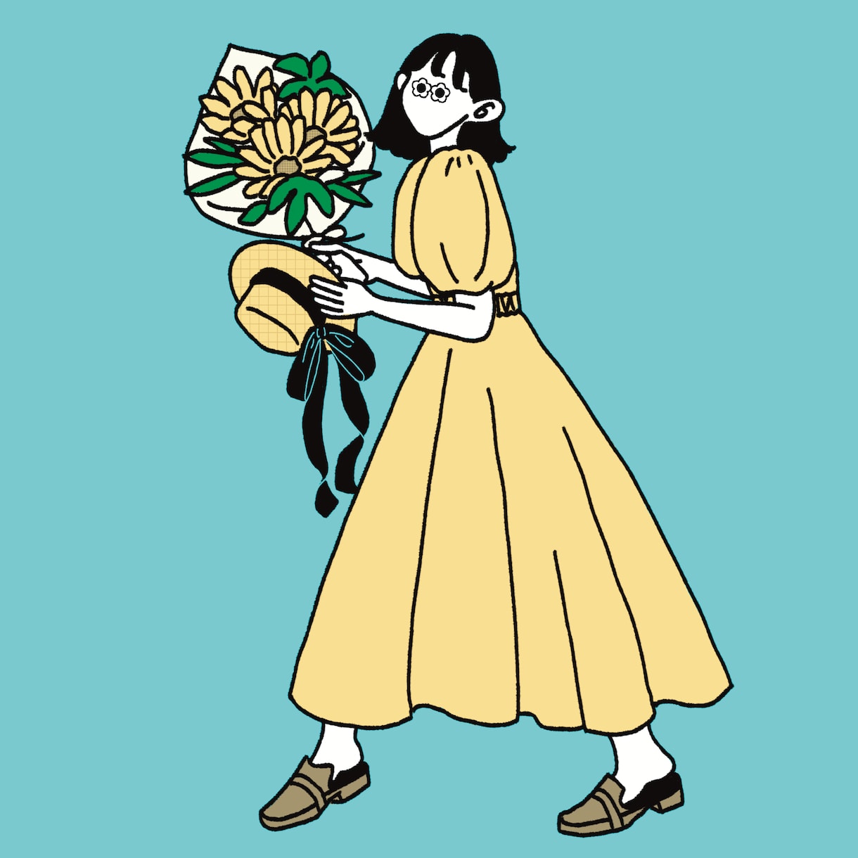 人と被らないイラストをお描きます SNS・ギフト・ウェルカムボードなどに イメージ7