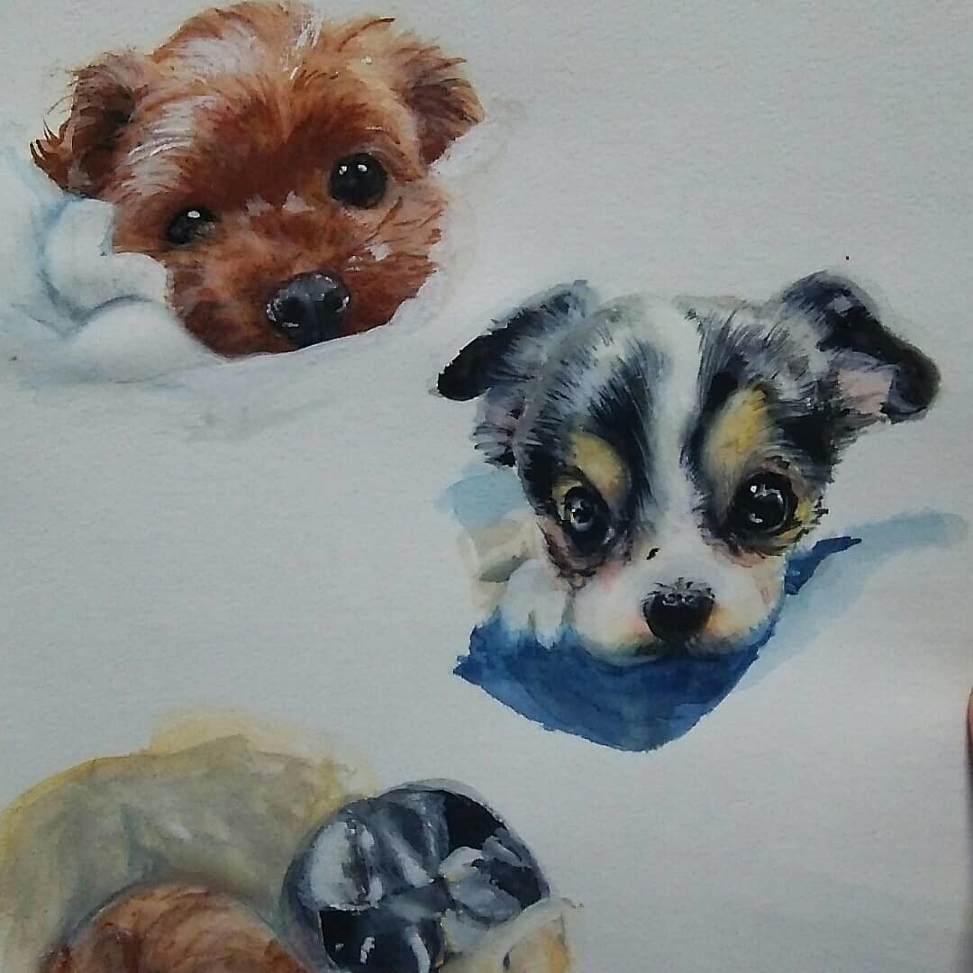 大好きなペットなどの似顔絵描きます お部屋に写真とは違ったアートをとりいれたいかた イメージ6