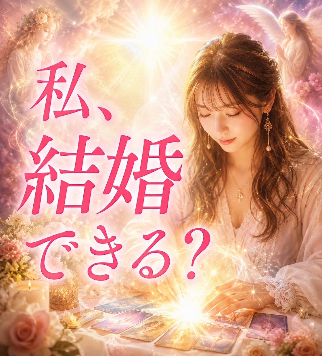 あなたが結婚する時期とご縁を鑑定します いつ？今の彼？どんな人？婚期／ご縁／運命の出会い イメージ1