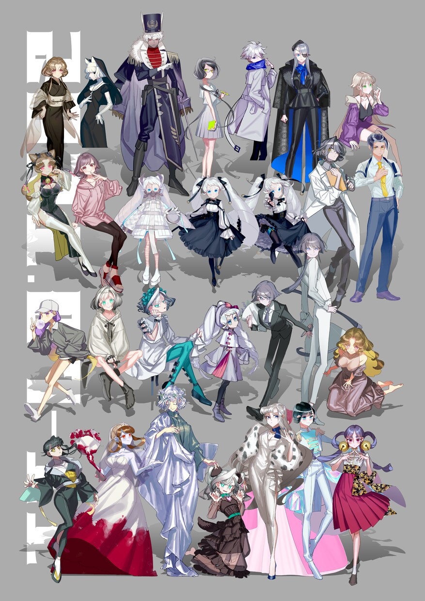 ご希望のイラスト描きます 動画サムネ用イラスト、TRPG用立ち絵など制作します イメージ4