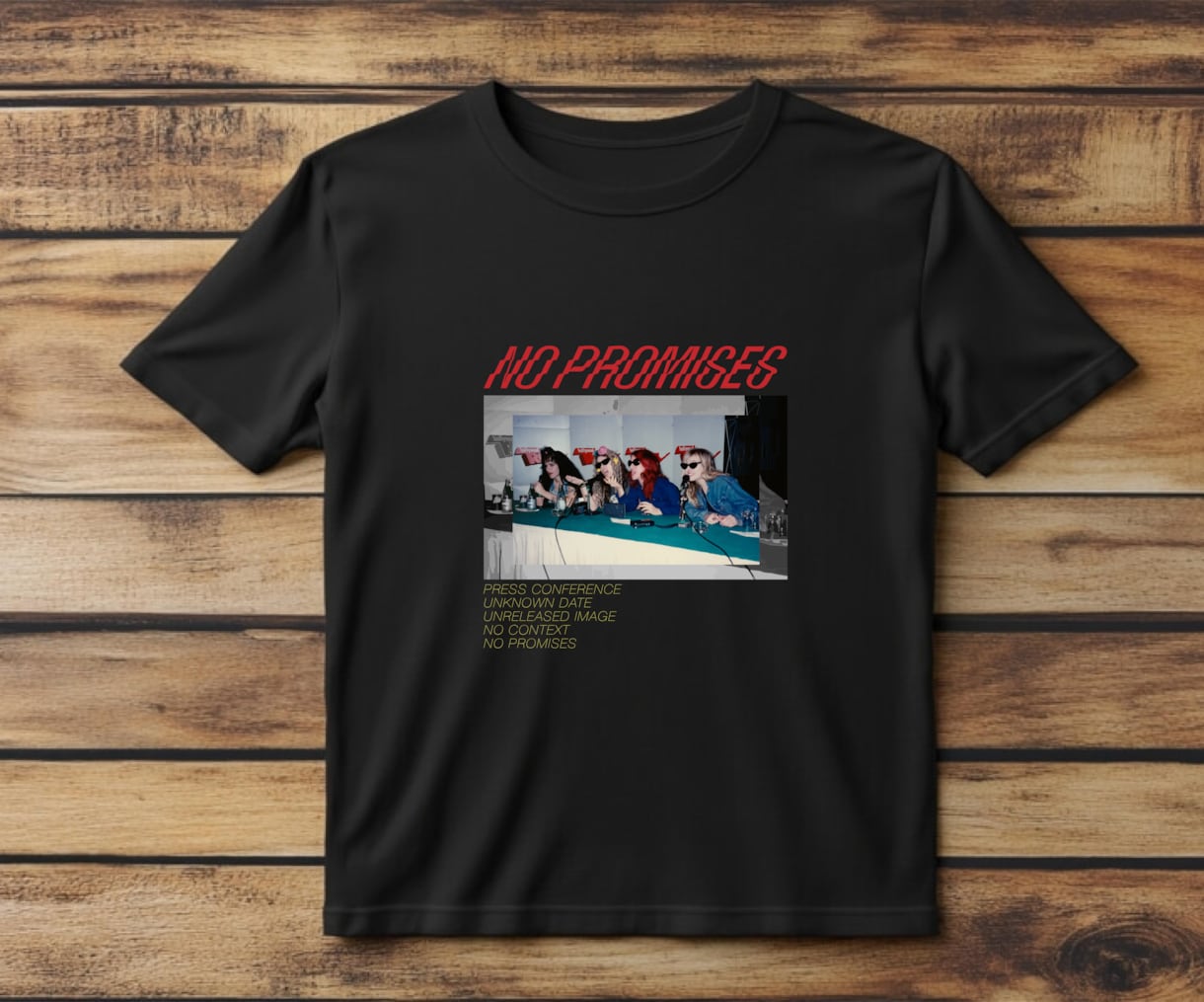 90s音楽カルチャー風写真Tシャツを制作します 90年代音楽カルチャーの匂いを、写真に落とす イメージ1
