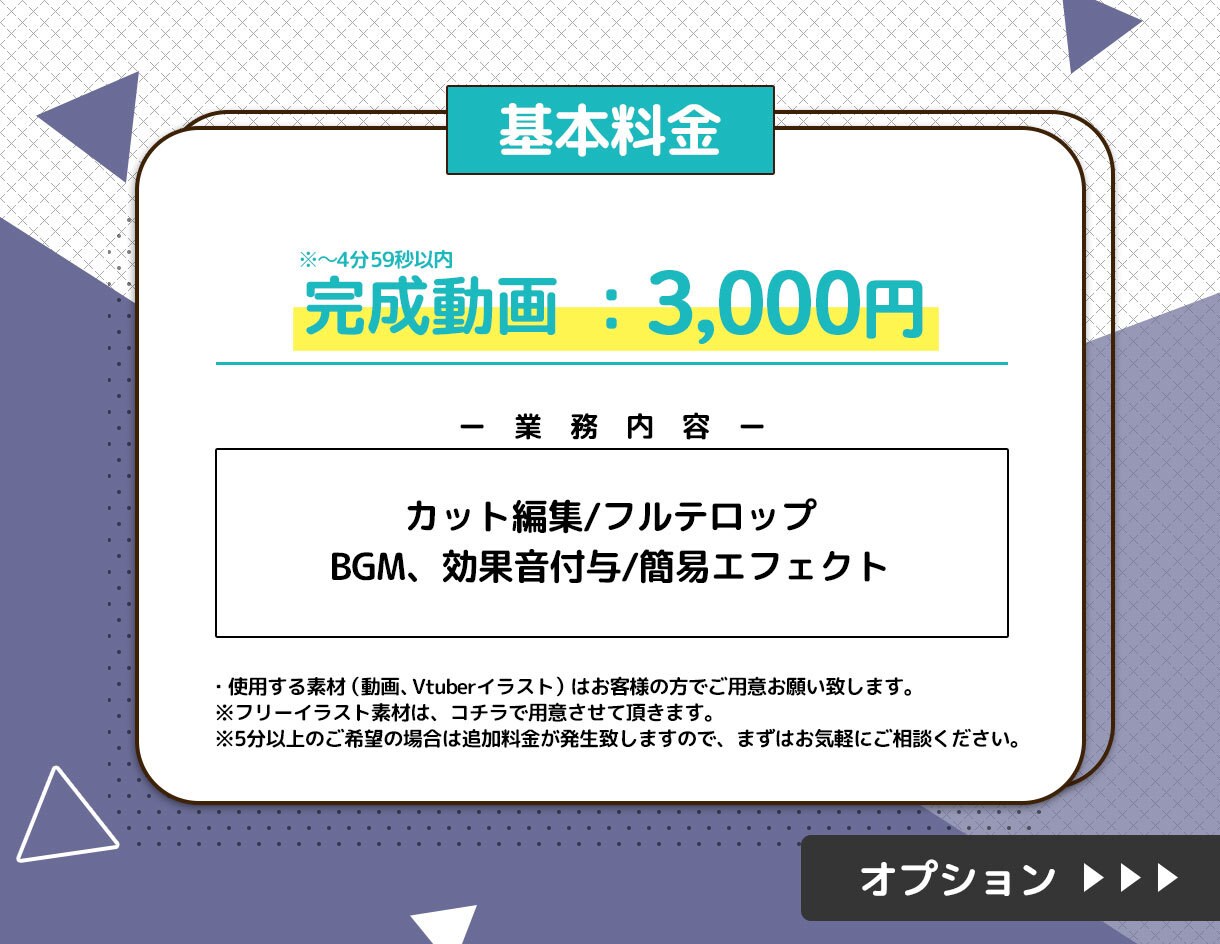 Vtuber様の切抜き動画承ります 高品質/コスパ最強/short動画など幅広く対応 イメージ2