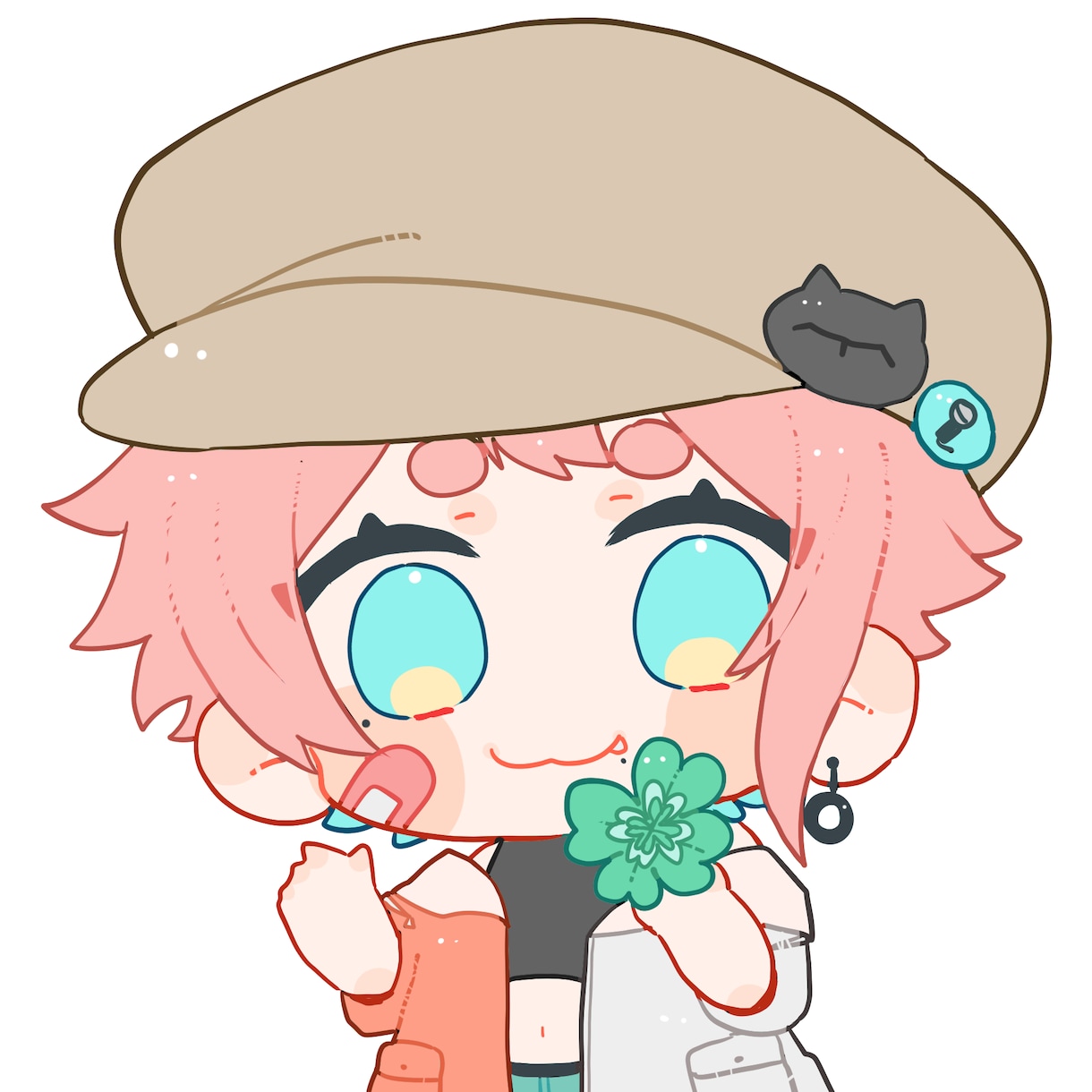 最安値！デフォルメイラストお描きします 全身でもお値段そのまま！お安くご提供しております。 イメージ1