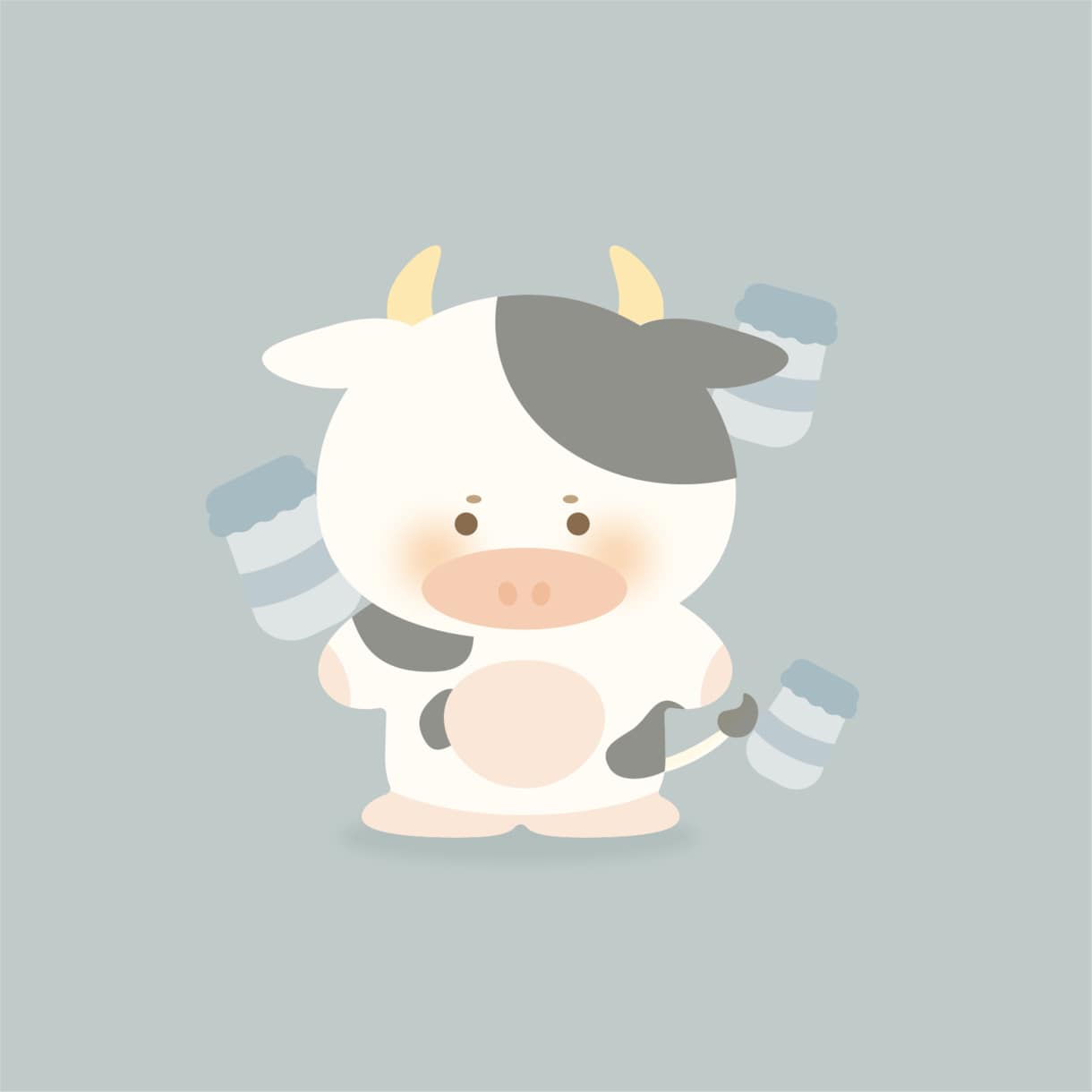 ゆるっともっちりな動物イラスト描きます アイコンや挿絵など幅広く使用できます！ イメージ3