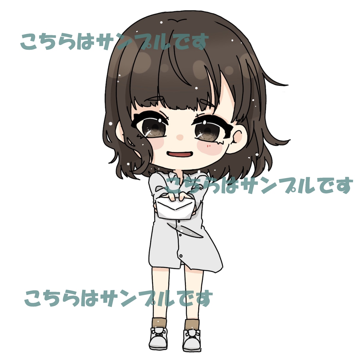 表情豊かなデフォルメアイコンお描きします デフォルメでもかわいく表情豊かに！ イメージ5