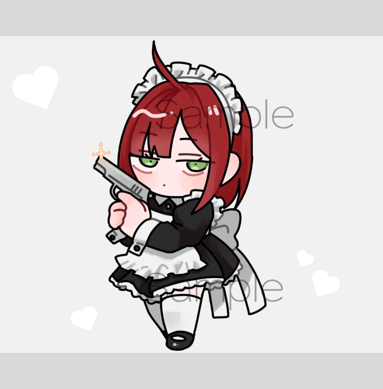 モチモチ可愛い！配信SNSを彩るミニキャラ描きます 初めての方にも安心していただける迅速な対応を心掛けております イメージ7