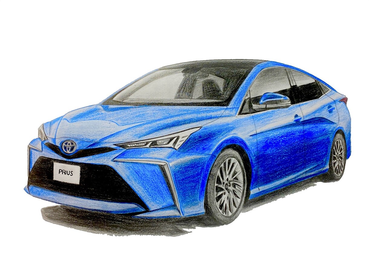 愛車のイラスト、お描きします 愛車の思い出作りや車が好きな人へのプレゼントなどに。 イメージ4