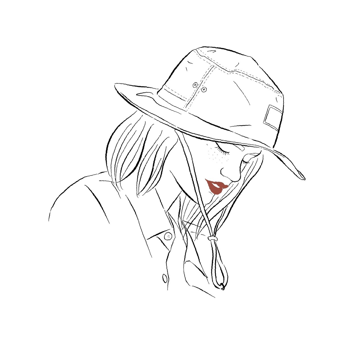 アイコンに使えるおしゃれなイラストを描きます お写真を元に名刺やアイコンに使えるイラストを描きます。 イメージ3