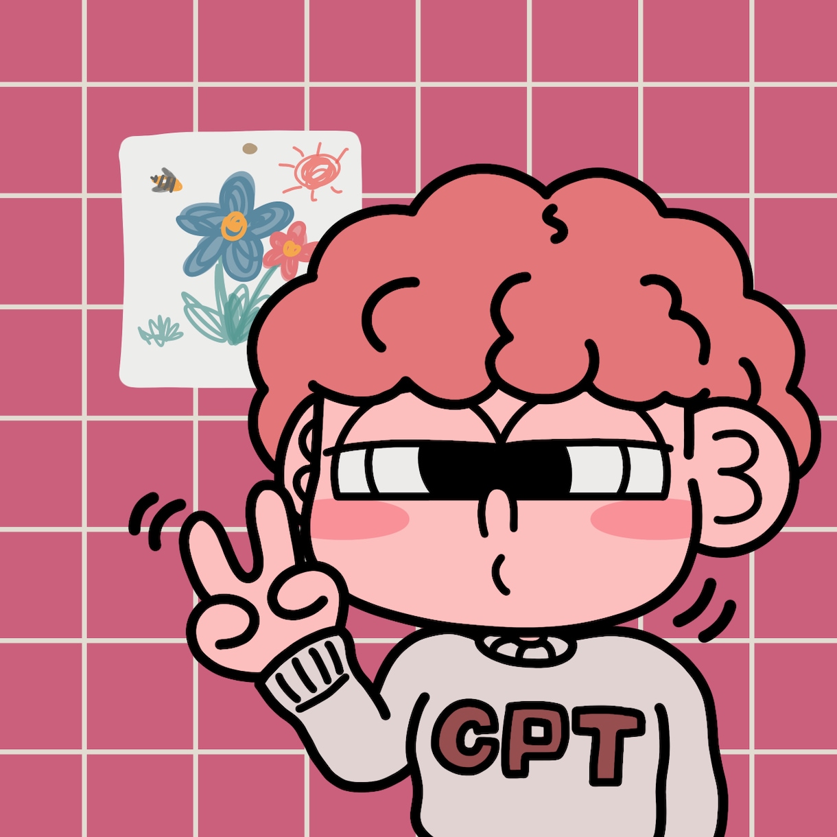 格安！ポップカートゥーン調イラスト描きます SNSアイコン、友人・恋人とお揃いに⁉プレゼントにも！ イメージ9