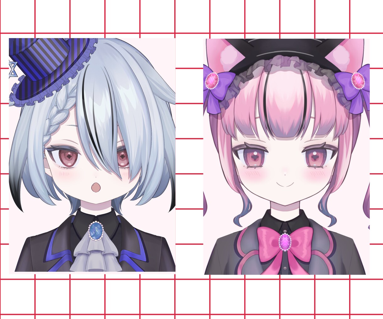 Vtuber向けパーツ分け立ち絵を作成します ご要望に沿ったデザイン、絵柄で仕上げます イメージ9