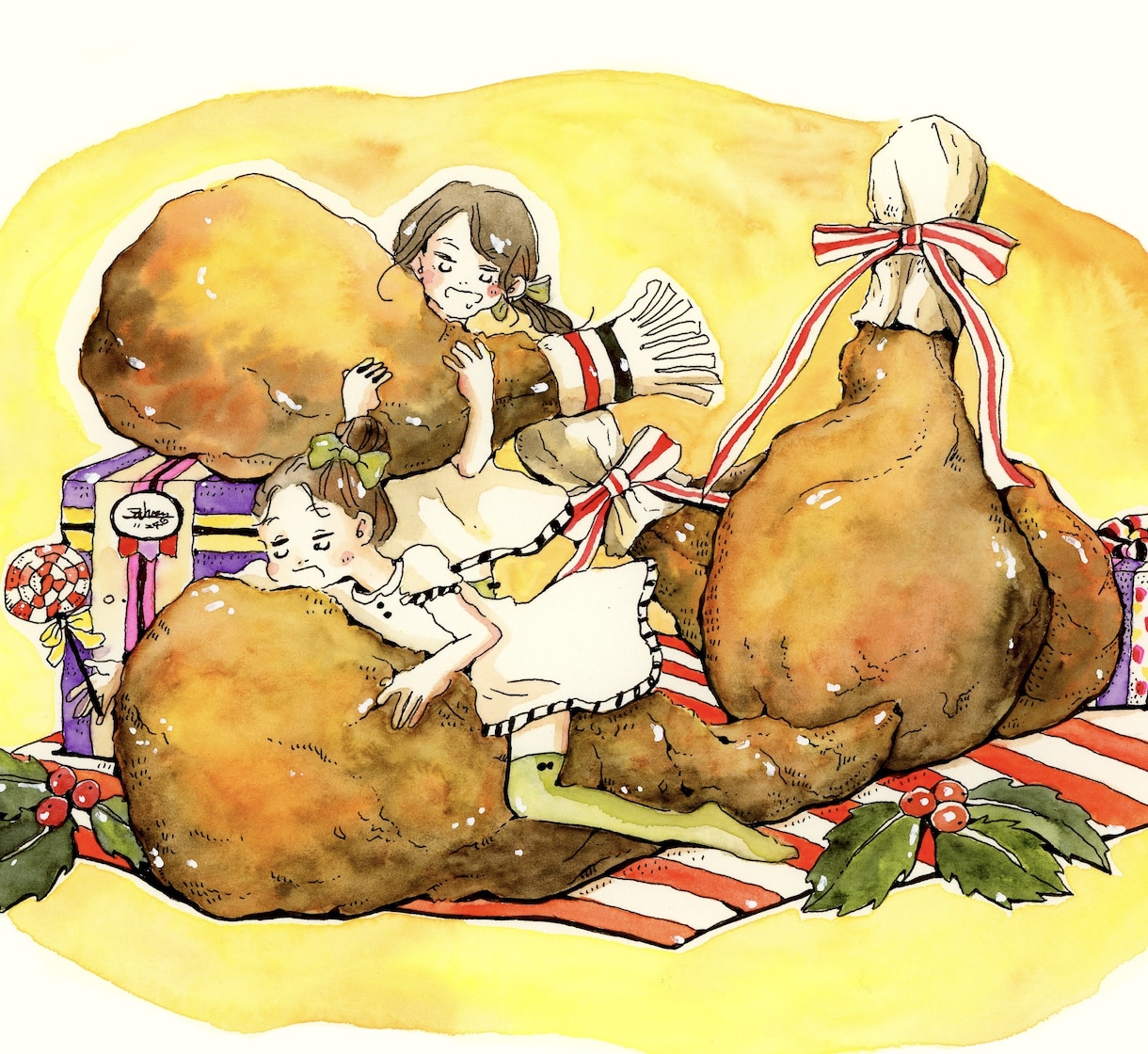 商業利用可！挿絵・イラスト描きます 絵本の世界観のような、水彩アートを制作します。 イメージ7