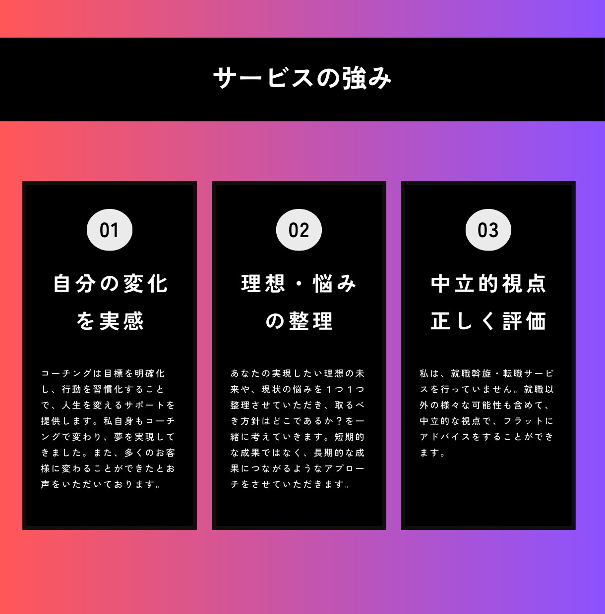 体験：あなたのやりたいこと一緒に見つけます コンサル・コーチングのプロが、答えのないモヤモヤを一緒に整理 イメージ4
